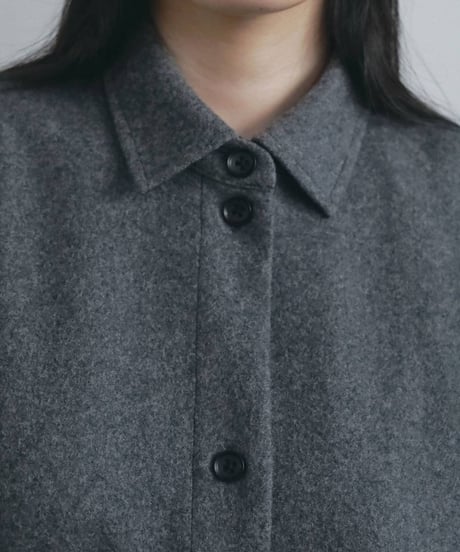 anuke アンヌーク　Wool Over Shirts　62620415