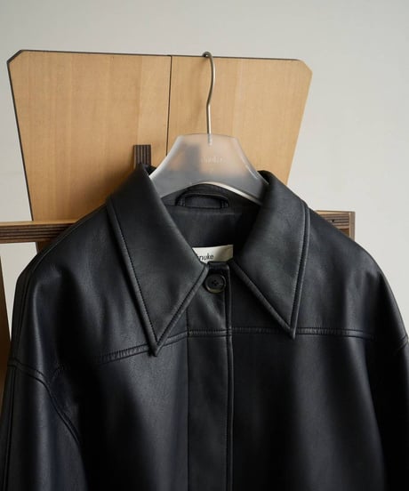 anuke アンヌーク　Ecoleather Over Jacket　62620105