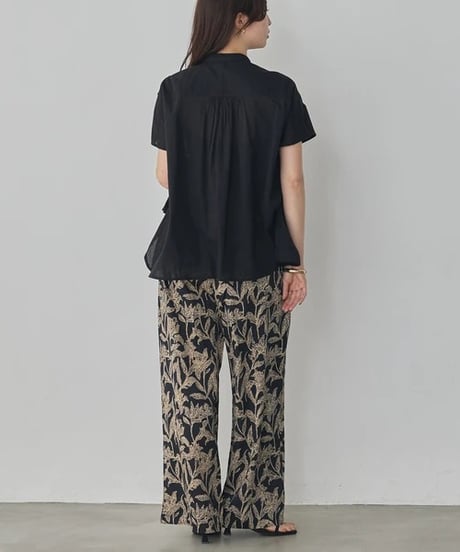 Noia 40×60キャンブリック フリル付きブラウス WLA2646