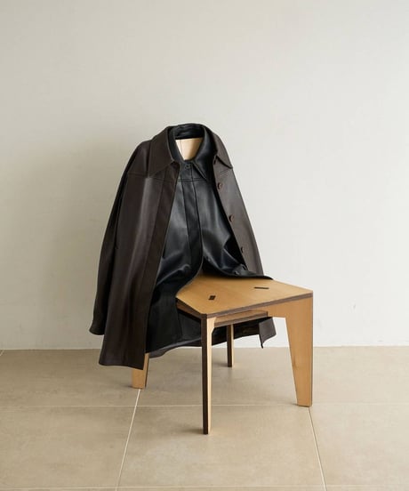 anuke アンヌーク　Ecoleather Over Jacket　62620105