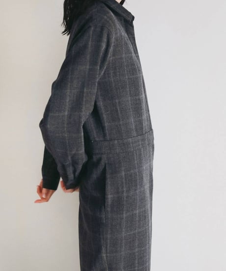 anuke アンヌーク Check Shirts Combinaison 62620309