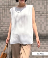 Anna Kerry　アンナケリー　デシンショルダータックブラウス　85252701
