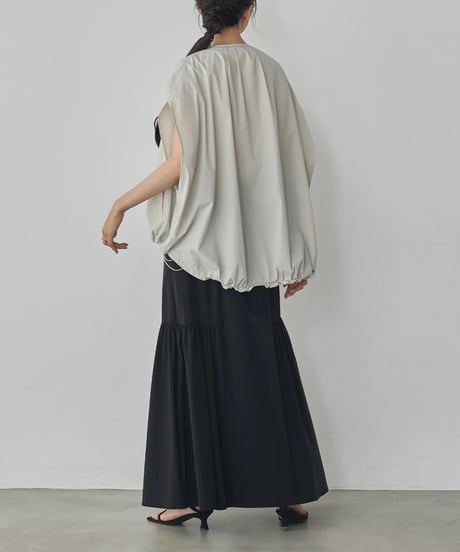 hunch ハンチ [ICE TOUCH] DOUBLE-ZIP SLEEVELESS BLOUSON WDN5303
