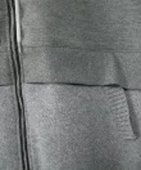 AULAAILA アウラアイラ　KNIT LAYERED ZIP HOODIE　ニットレイヤードジップフード　1263-09043