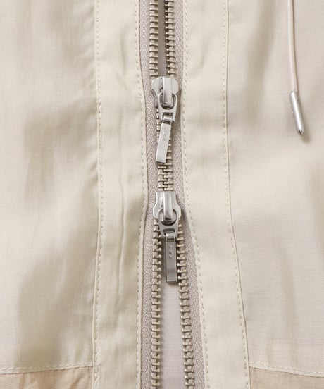 hunch ハンチ  DOCKING BALLOON DESIGN VEST セルロース ナイロン デザインベスト　WDN5313