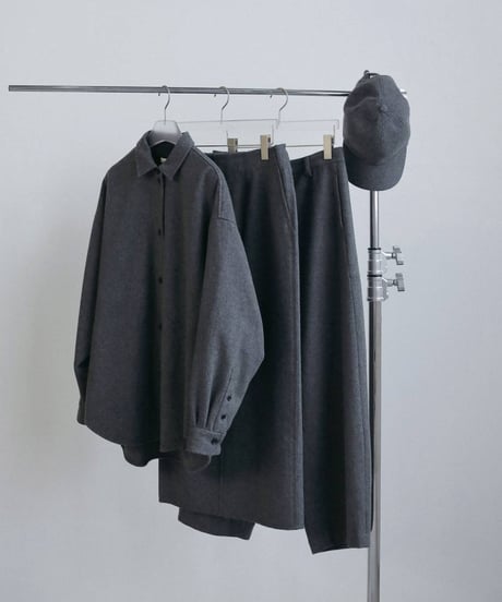 anuke アンヌーク　Wool Over Shirts　62620415