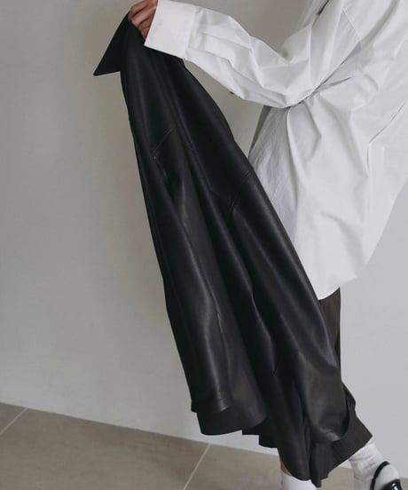 anuke アンヌーク　Ecoleather Over Jacket　62620105