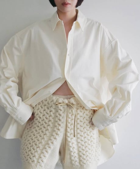 anuke アンヌーク Peachtwill Over Shirts 62620401