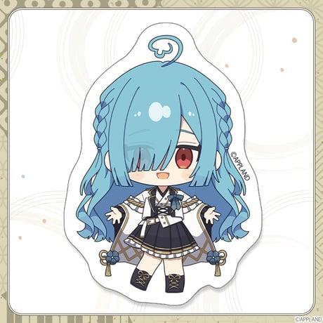 【とりとら現代着物風アイドル衣装グッズ】ステッカー4種セット