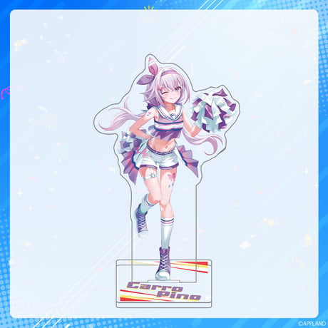 【Tr!c tracチアガールグッズ】ビッグアクリルスタンド＋コレクションカードセット