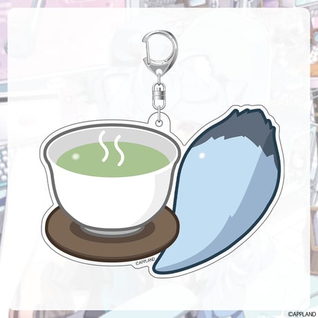 【綿貫ねぐせ誕生日記念グッズ2026】メタルグラフ+モチーフアクリルキーホルダー