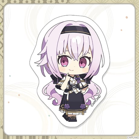 【とりとら現代着物風アイドル衣装グッズ】ステッカー4種セット