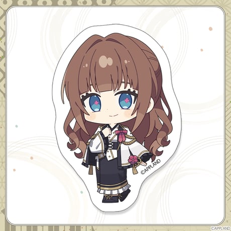 【とりとら現代着物風アイドル衣装グッズ】ステッカー4種セット