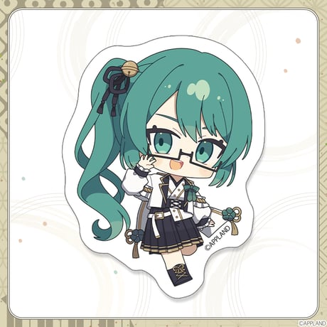【とりとら現代着物風アイドル衣装グッズ】ステッカー4種セット