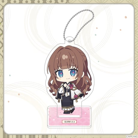 【とりとら現代着物風アイドル衣装グッズ】ボールチェーン付きミニアクリルスタンド
