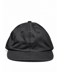 SOLID WASHED CAP  (BLACK)