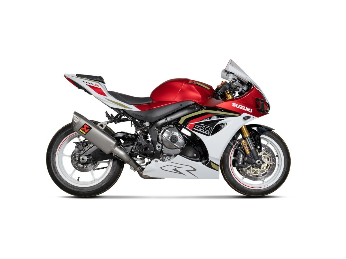 AKRAPOVIC スリップオンライン チタン SUZUKI GSX-R 1000 R 202