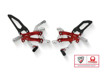 CNC RACING PRAMAC EDITION アジャスタブル バックステップキット DUCATI PANIGALE V4 / S / R 2018-2024