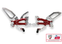 CNC RACING アジャスタブルバックステップ  PRAMAC DUCATI PANIGALE V4 / S / R 2018-2024