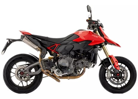 Arrow ラウンドサイレンサー フルチタン ハーフシステム エキゾースト DUCATI Hypermotard（公道走行不可 / レーシング仕様） V2 / SP