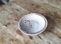粉引　6寸皿　樋上雄貴