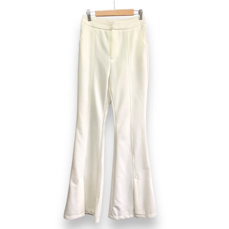 Vintage white flare pants【01510】