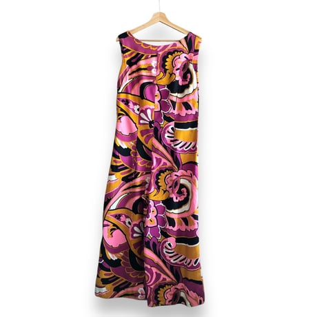 60-70s Psychedelic jumpsuit【01610】