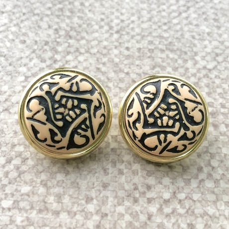 Vintage round pierce【01622】