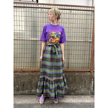 90s tee ／ Purple Bear【01489】
