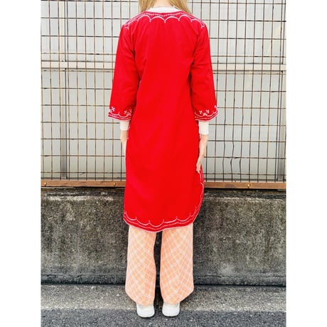 CARO OF HONOLULU Embroidered dress【01574】