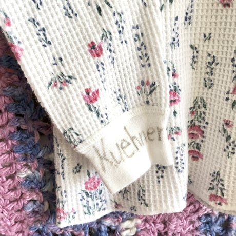Vintage thermal / floral【01525】