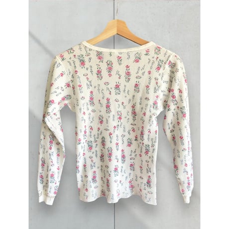 Vintage thermal / floral【01525】