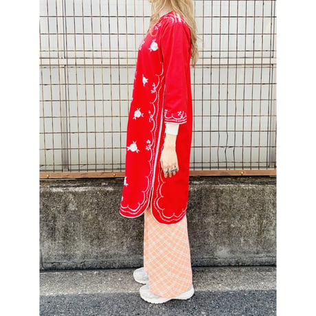 CARO OF HONOLULU Embroidered dress【01574】