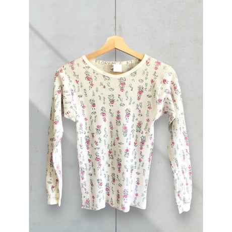 Vintage thermal / floral【01525】