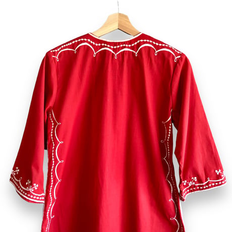 CARO OF HONOLULU Embroidered dress【01574】
