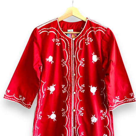 CARO OF HONOLULU Embroidered dress【01574】
