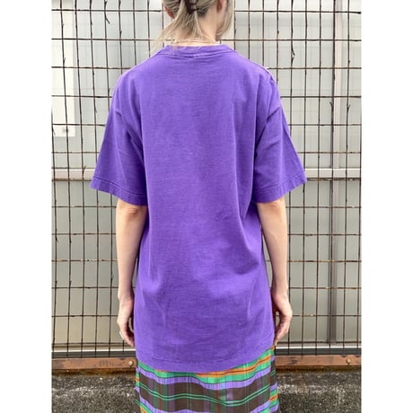 90s tee ／ Purple Bear【01489】