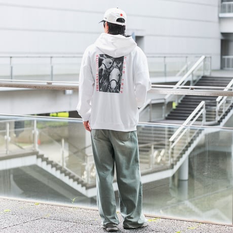 ゴールドシップグッズ グラフィカルパーカー（白/White）