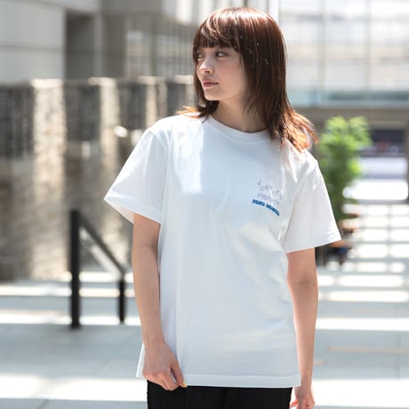 ジュウリョクピエロ　オークス勝利記念グッズ グラフィカルTシャツAパターン（白/White）