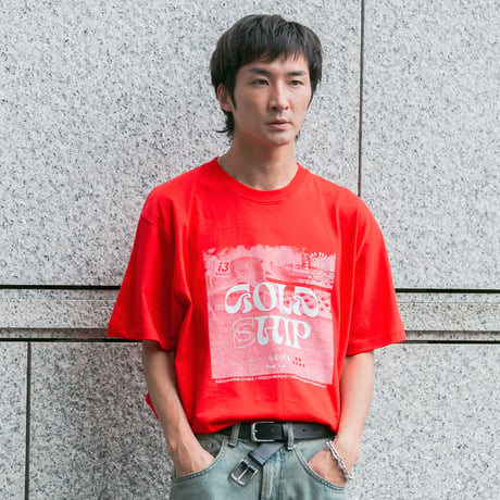ゴールドシップグッズ グラフィカルTシャツAパターン（赤/Red）