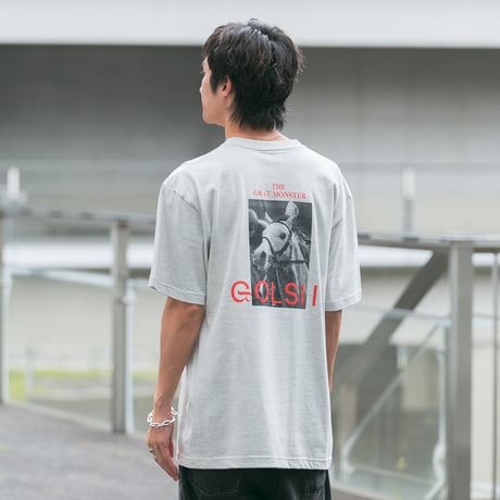 ゴールドシップグッズ グラフィカルTシャツCパターン（グレー/Gray）