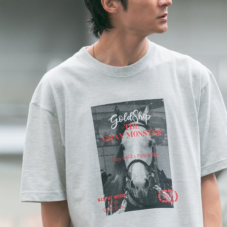 ゴールドシップグッズ グラフィカルTシャツCパターン（グレー/Gray）