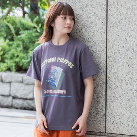 ジュウリョクピエロ　オークス勝利記念グッズ グラフィカルTシャツCパターン（紫/Purple）