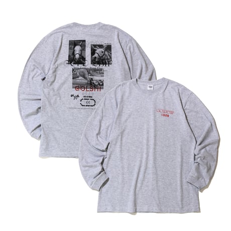 ゴールドシップグッズ グラフィカルロングスリーブTシャツ（グレー/Gray）