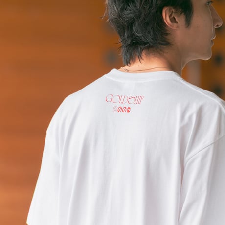 ゴールドシップグッズ グラフィカルTシャツAパターン（白/White）