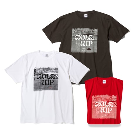 ゴールドシップグッズ グラフィカルTシャツAパターン（赤/Red）