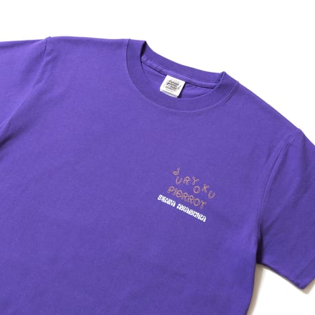 ジュウリョクピエロ　オークス勝利記念グッズ グラフィカルTシャツAパターン（紫/Purple）