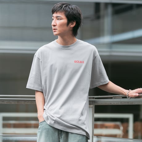 ゴールドシップグッズ グラフィカルTシャツBパターン（グレー/Gray）