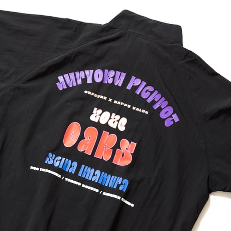 ジュウリョクピエロ　オークス勝利記念グッズ グラフィカルブルゾン（黒/Black）