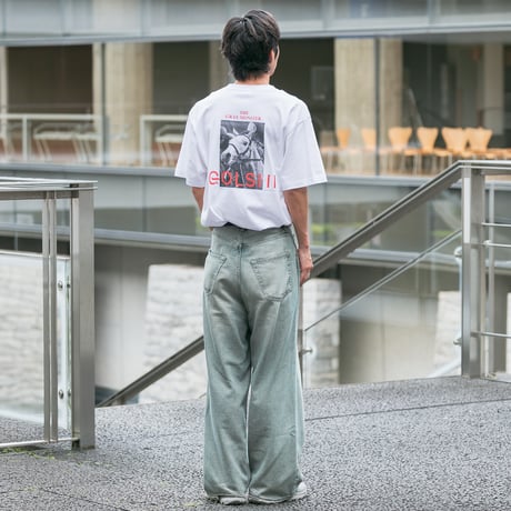 ゴールドシップグッズ グラフィカルTシャツCパターン（白/White）